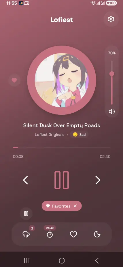 Lofiest mobile app